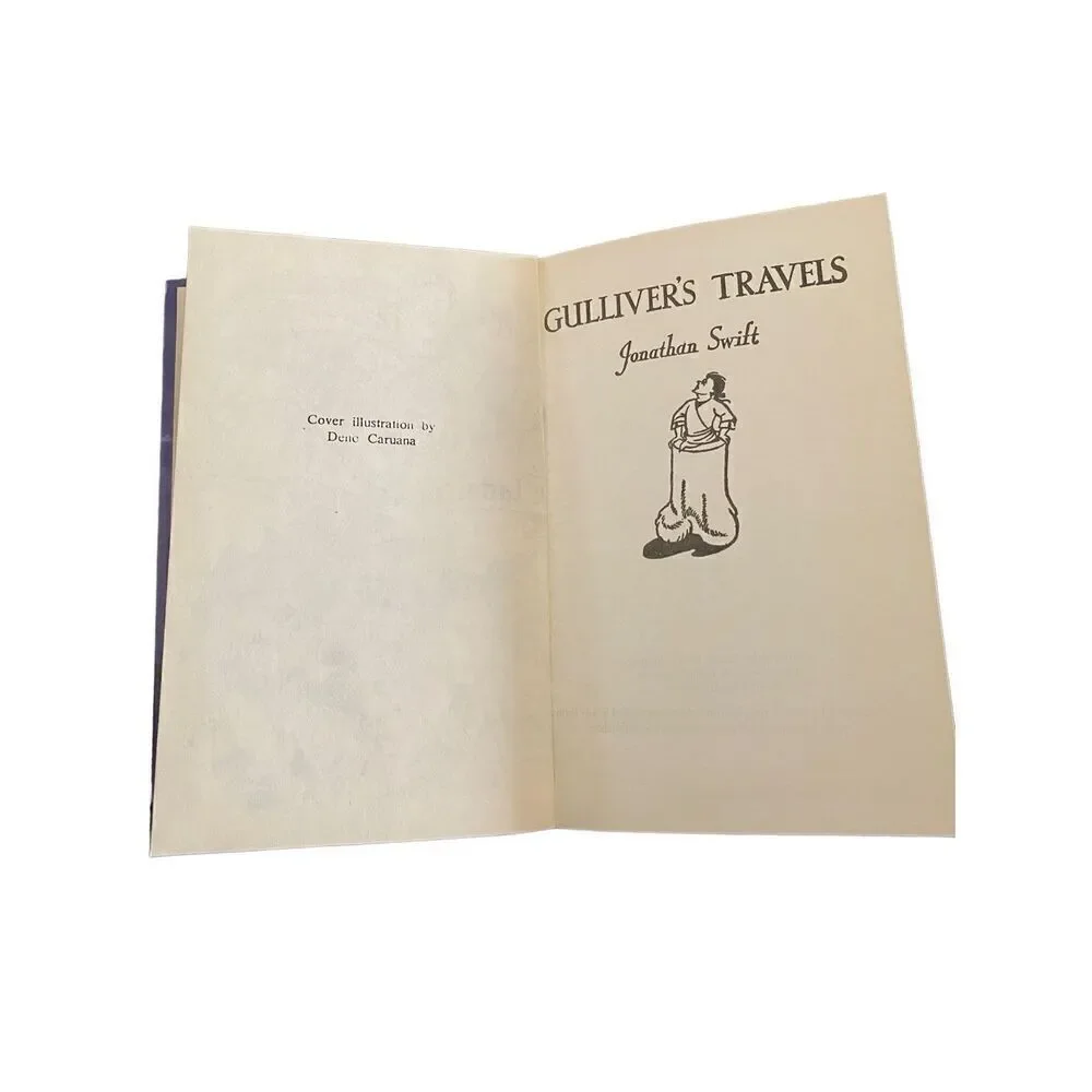 Gullivers Travels By Jonathan Swift Hardcover Book Novel